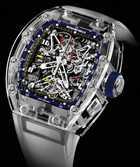 richard mille crystal case